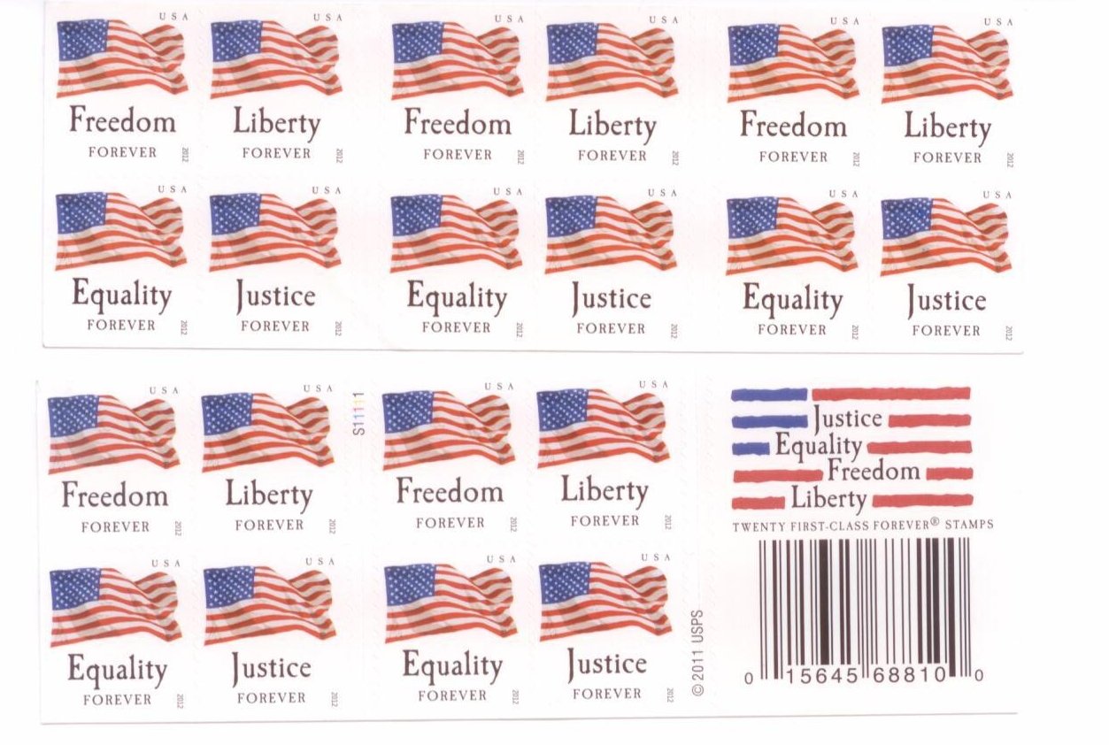 Four Flags Stamps.2012