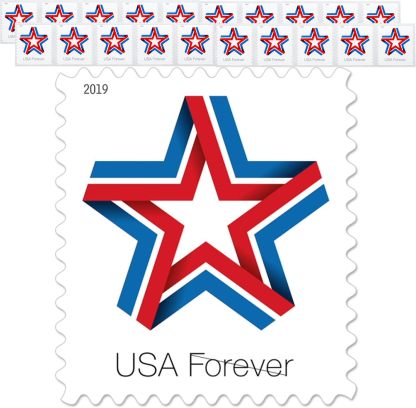Star Ribbon Stamps