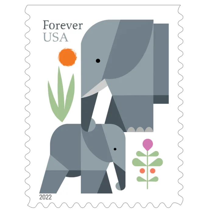 100PCS-Elephants 2022