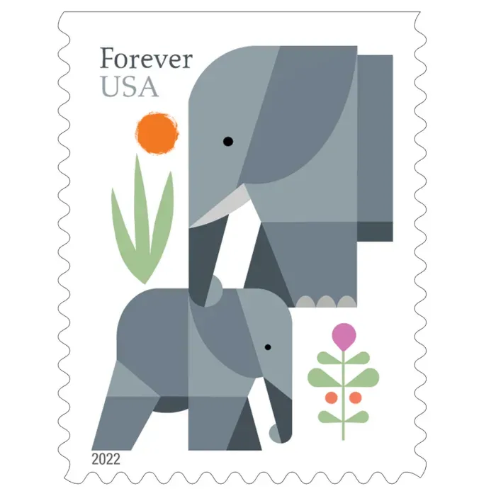 100PCS-Elephants 2022