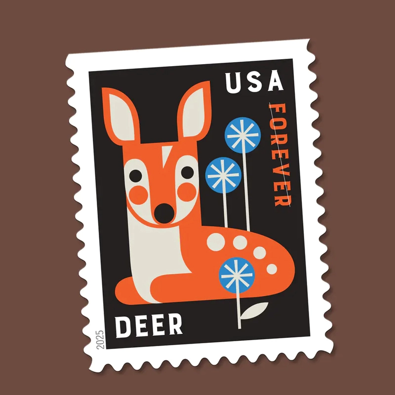2025 Baby Wild Animals Stamps