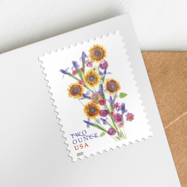 Sunflower Bouquet Stamps(Two Ounce)