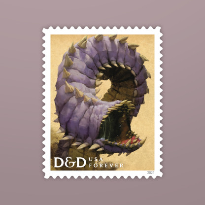 2024 Dungeons & Dragons Forever Stamps