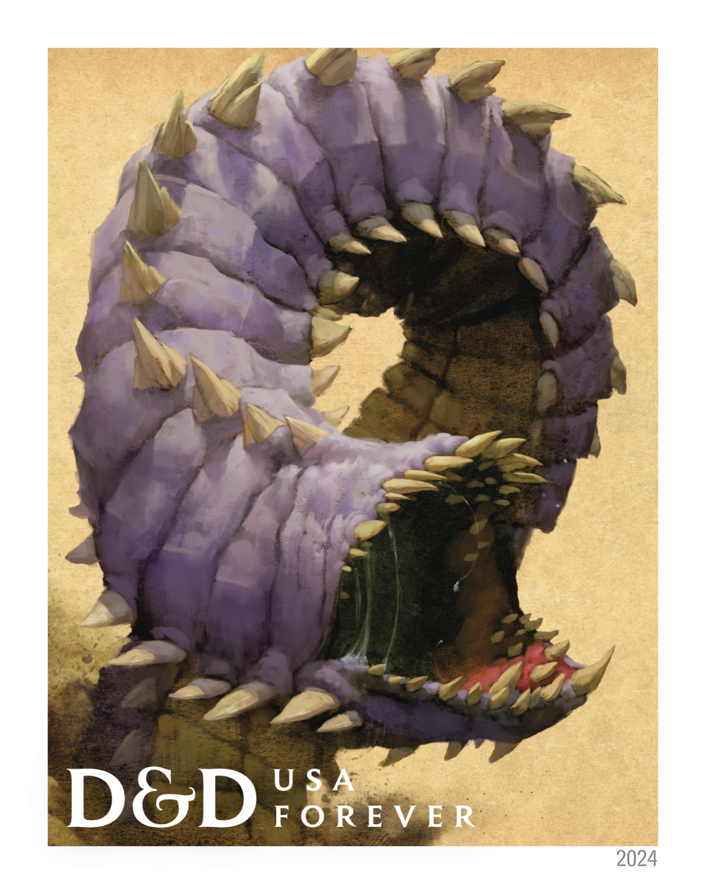 2024 Dungeons & Dragons Forever Stamps