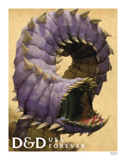 2024 Dungeons & Dragons Forever Stamps