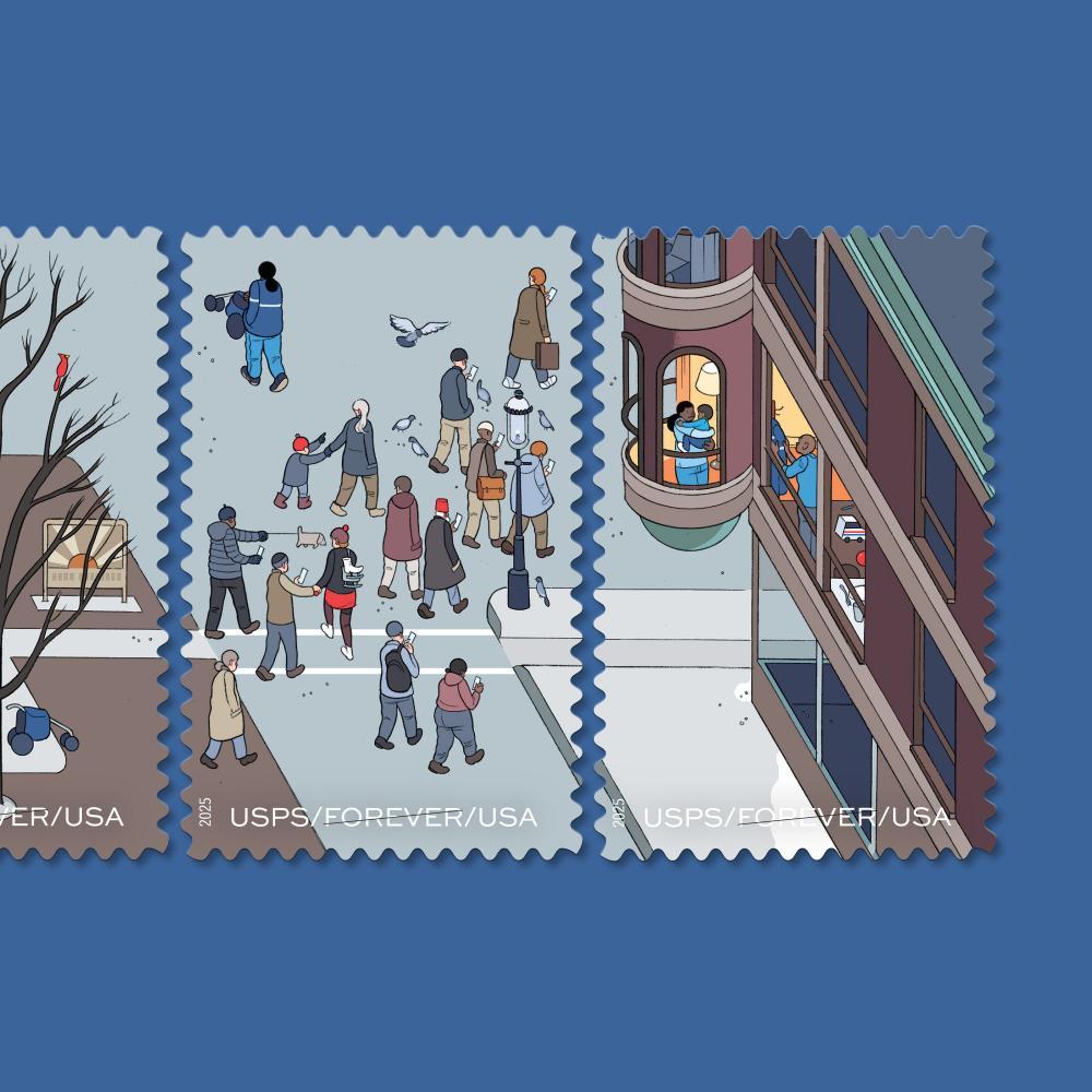250 Years of Delivering Forever Stamps 2025