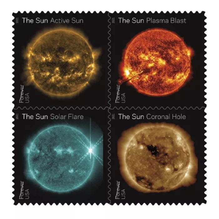 2021 Sun Science Forever Postage Stamps