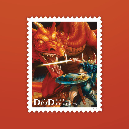 2024 Dungeons & Dragons Forever Stamps