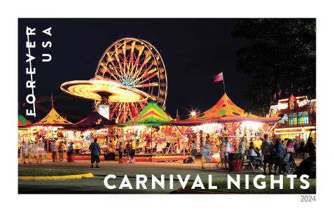 Carnival Nights Forever Stamps - 2024