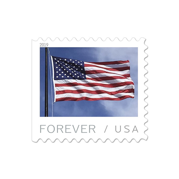 2019 U.S. Flag Forever Stamps Roll