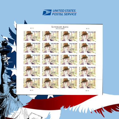 2024 USPS Saul Bellow Forever Stamps