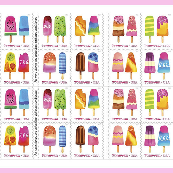 Frozen Treats Stamps 2018