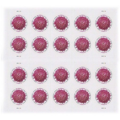 Global Chrysanthemum Stamps（International ＄1.45）
