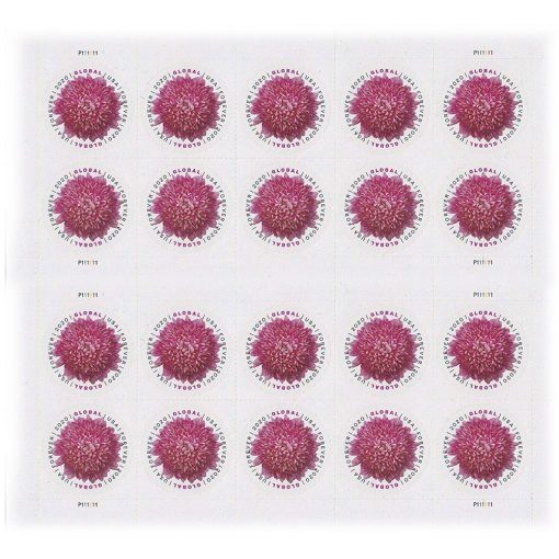 Global Chrysanthemum Stamps（International ＄1.45）