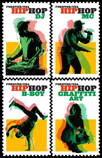 2020 USPS Hip Hop First-Class Forever Stamps