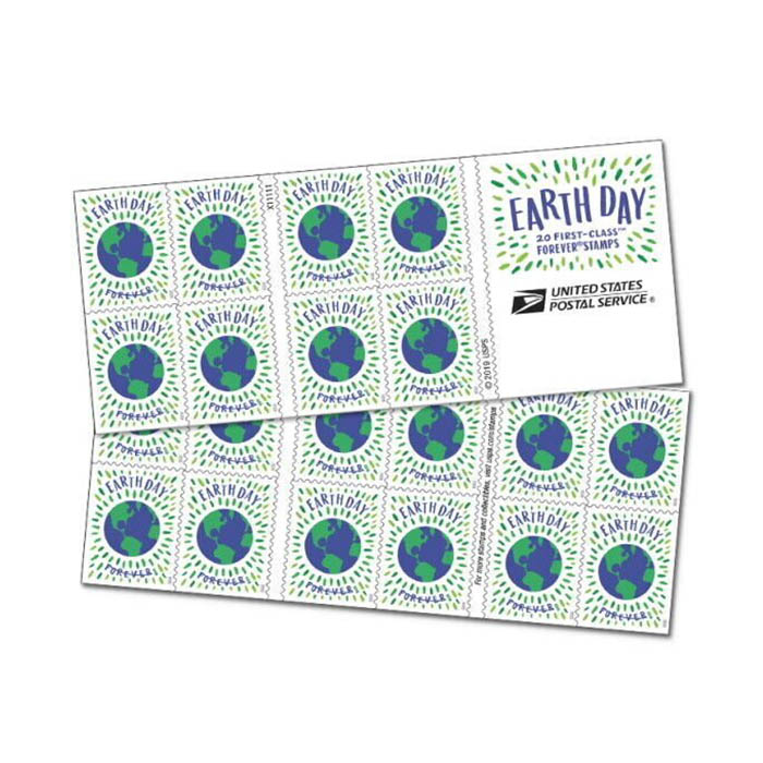 Earth Day Forever Stamps 2020