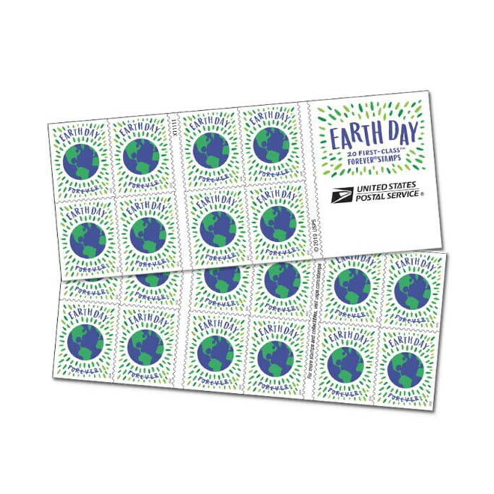Earth Day Forever Stamps 2020