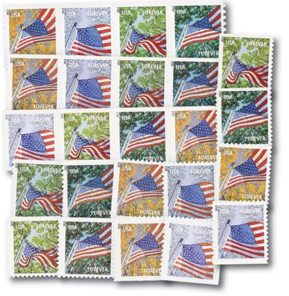 A Flag for All Seasons Forever Stamps 2013