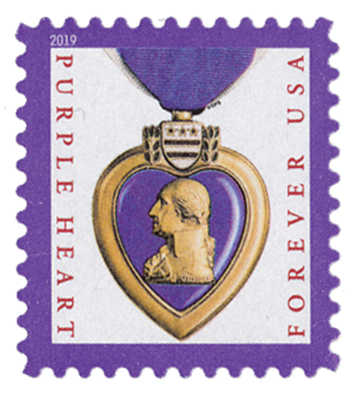 2019 Purple Heart Forever Stamps