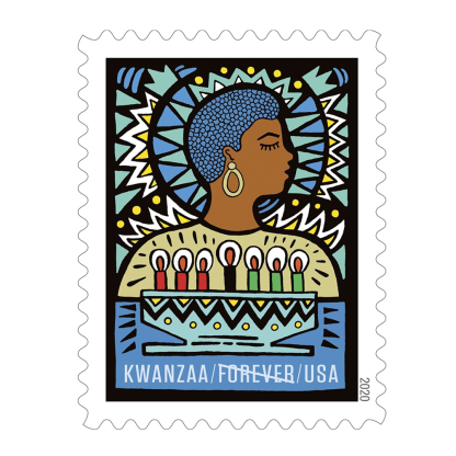 2020 First-Class Kwanzaa Forever Stamp