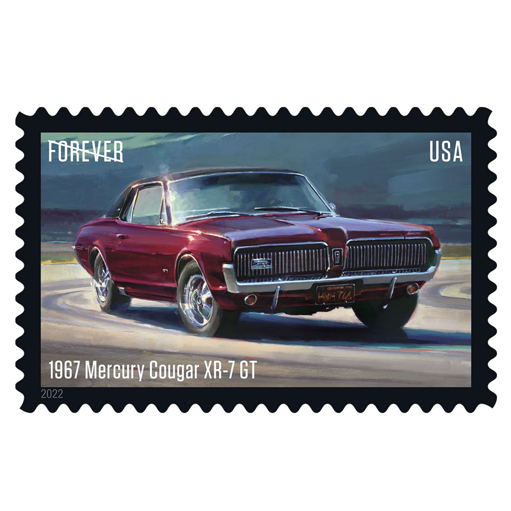 2022 Pony Cars Forever Stamps