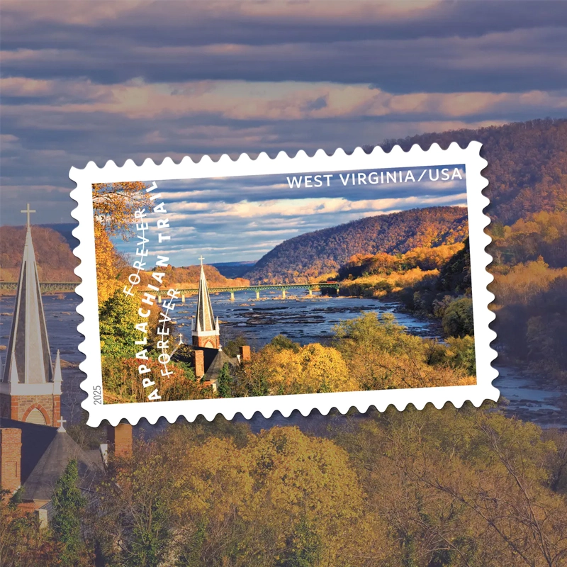 2025 The Appalachian Trail Forever Stamps