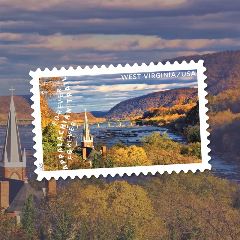 2025 The Appalachian Trail Forever Stamps