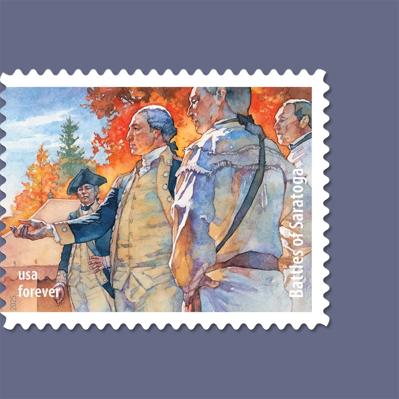 2025 Battlefields of the American Revolution Stamps