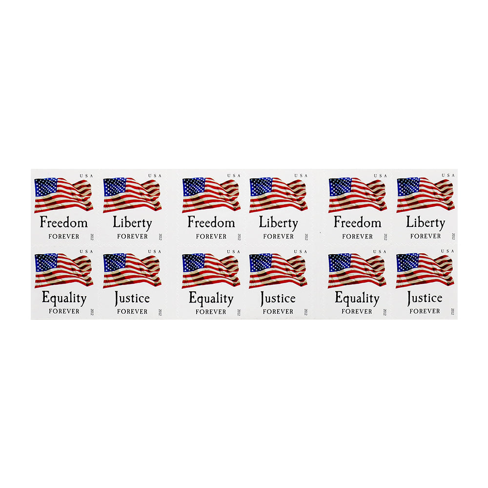 Four Flags Stamps.2012