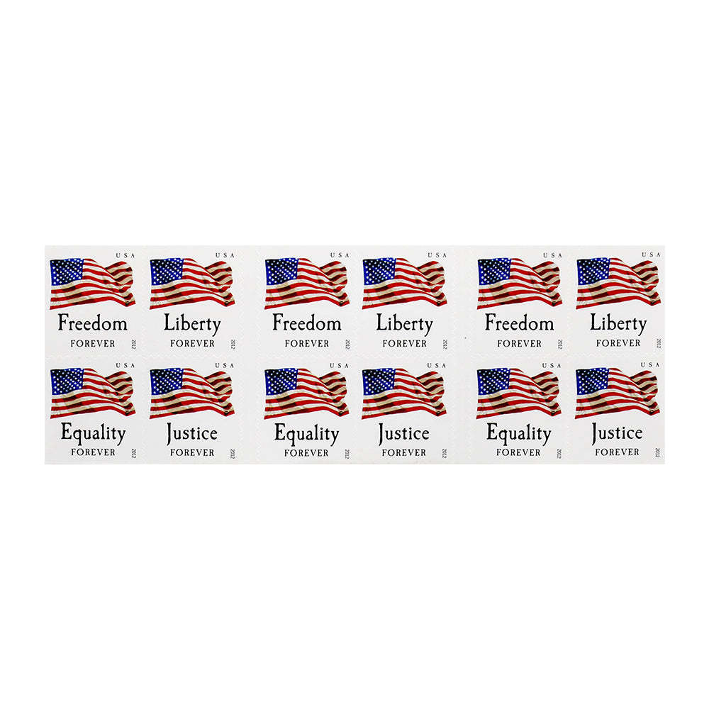 Four Flags Stamps.2012