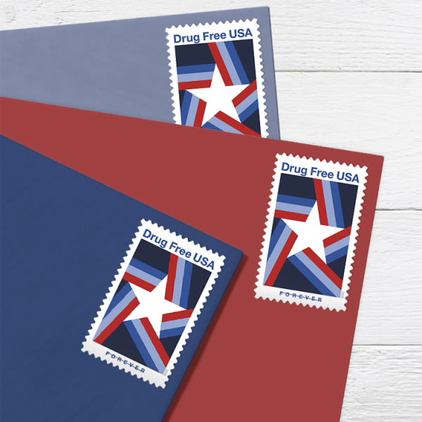 2020 Drug Free USA First-Class Forever Stamps