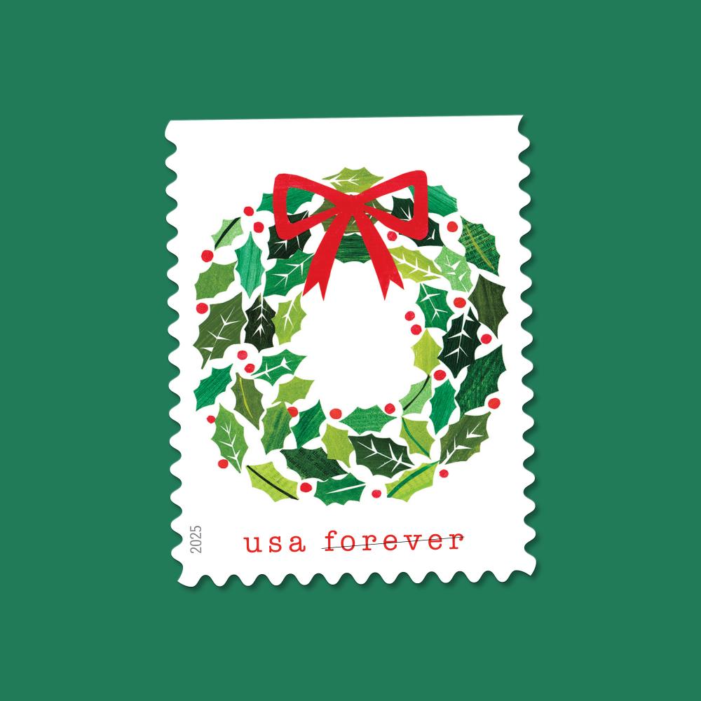 2025 Holiday Cheer Forever Stamps