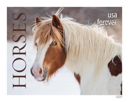 Horses Forever stamps