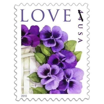 Love: Pansies in a Basket