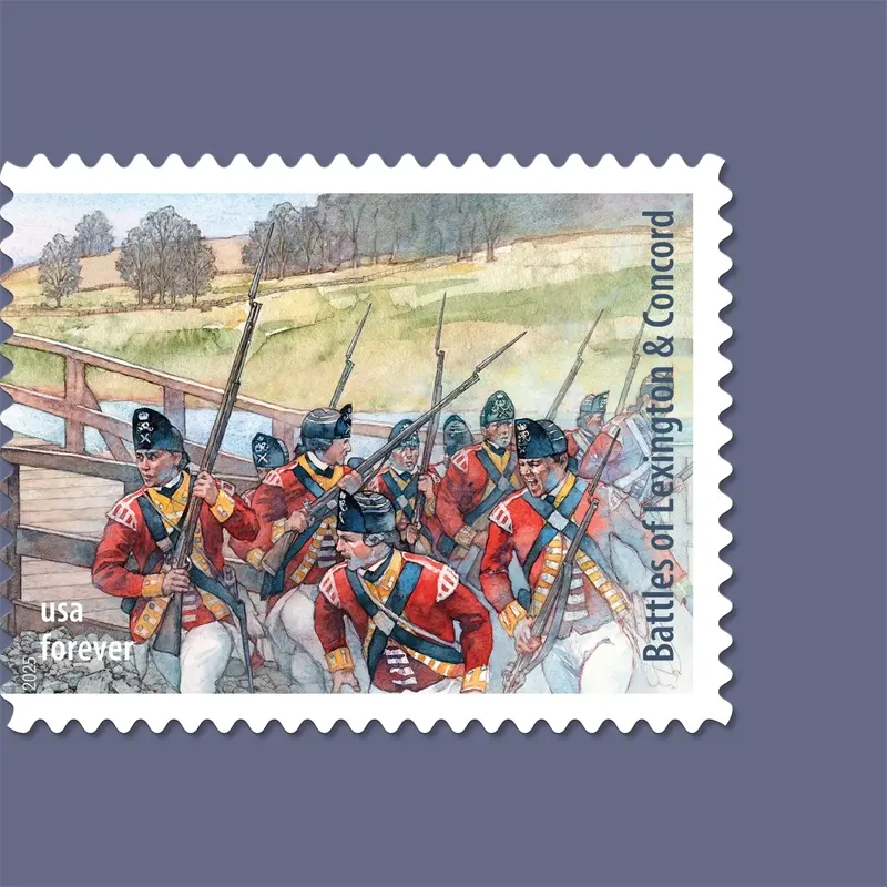 2025 Battlefields of the American Revolution Stamps