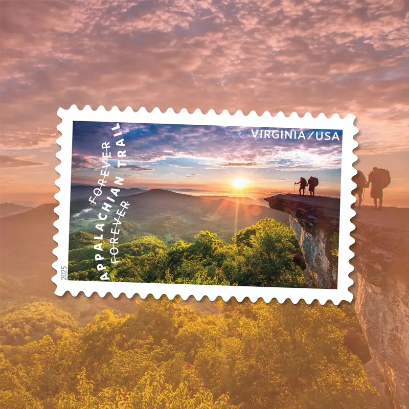 2025 The Appalachian Trail Forever Stamps