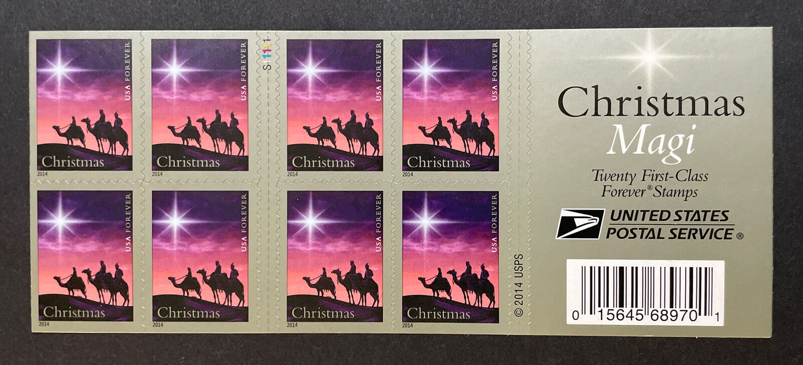 Christmas Magi 2014 New Issue USPS Forever Stamp