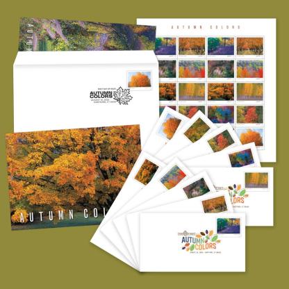 2024 Autumn Colors Forever Stamps