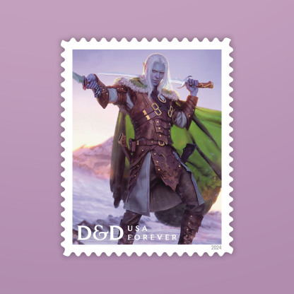 2024 Dungeons & Dragons Forever Stamps