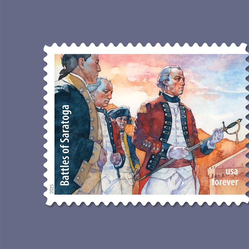 2025 Battlefields of the American Revolution Stamps