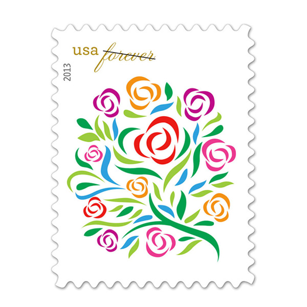 First-Class Forever Stamp - Wedding Series: Where Dreams Blossom