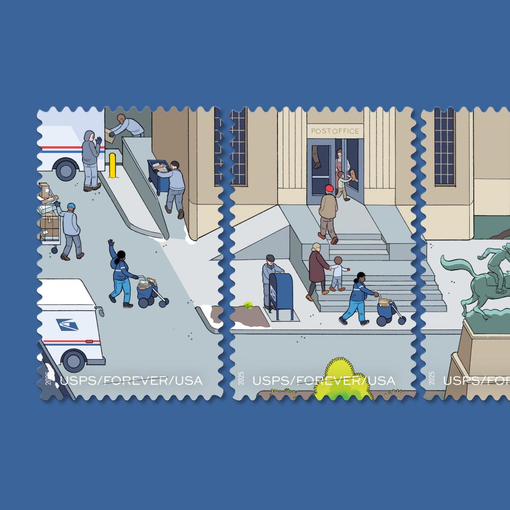 250 Years of Delivering Forever Stamps 2025