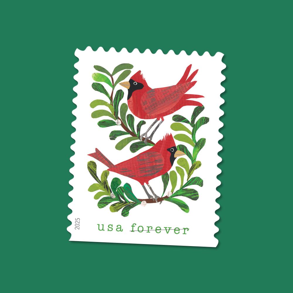 2025 Holiday Cheer Forever Stamps