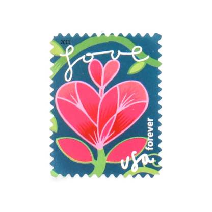2011 US First-Class Forever Stamps – Garden of Love