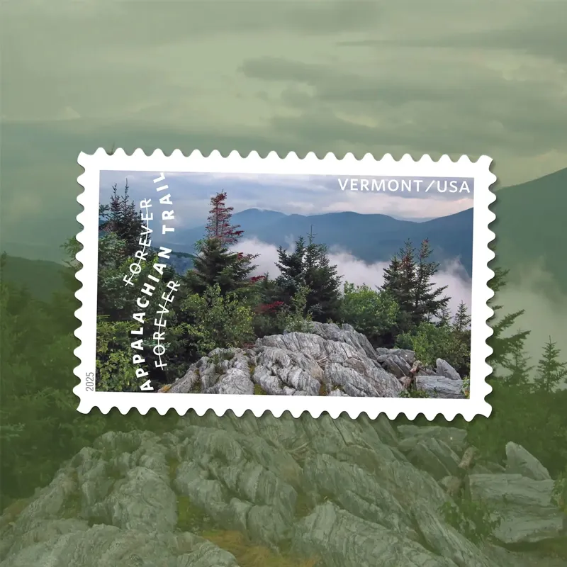 2025 The Appalachian Trail Forever Stamps