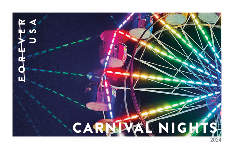Carnival Nights Forever Stamps - 2024