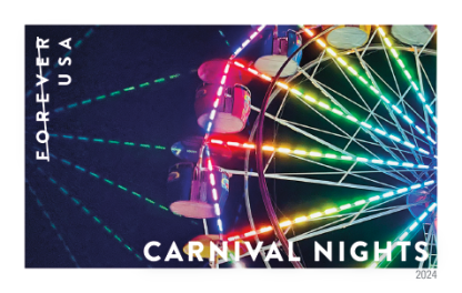 Carnival Nights Forever Stamps - 2024