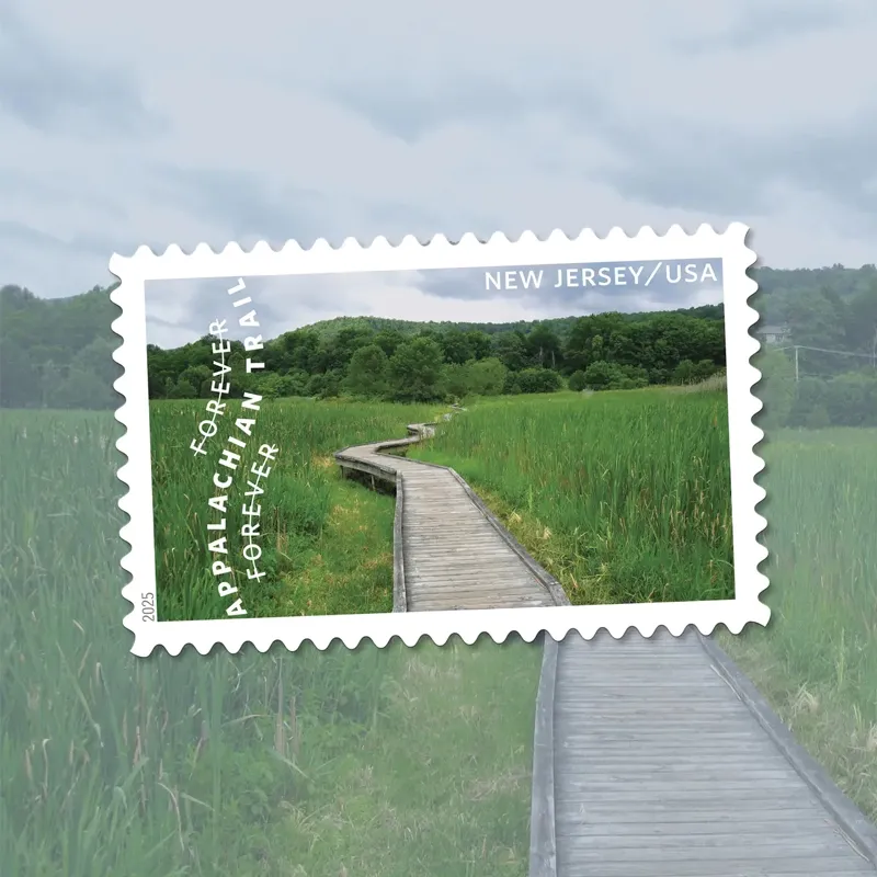 2025 The Appalachian Trail Forever Stamps