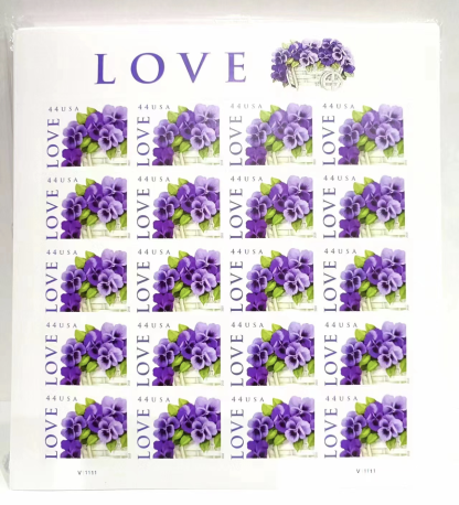 Love: Pansies in a Basket