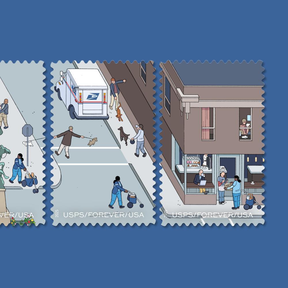 250 Years of Delivering Forever Stamps 2025